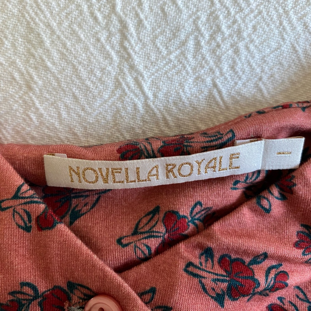 Novella Royale Pink Floral Top - Picture 3 of 3